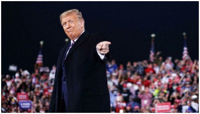 Trump alludes to pardon for those accused of US Capitol riots if reelected