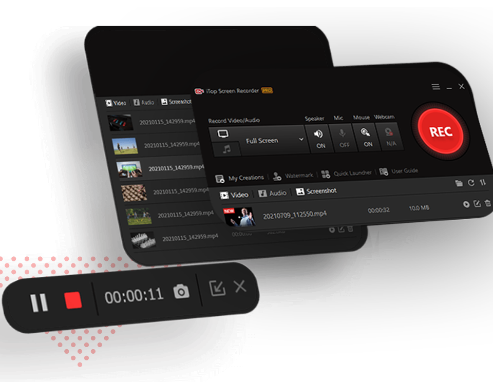 One-Stop Solution to Recorder Any Area of PC Screen with iTop Screen Recorder