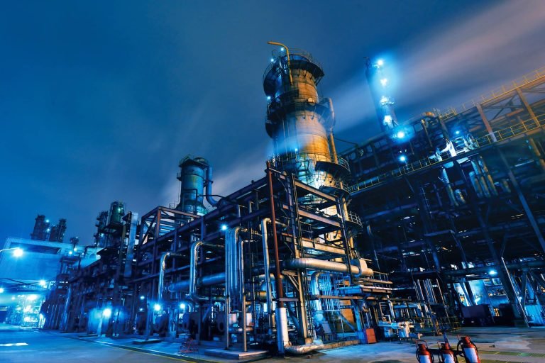 refinery ar night