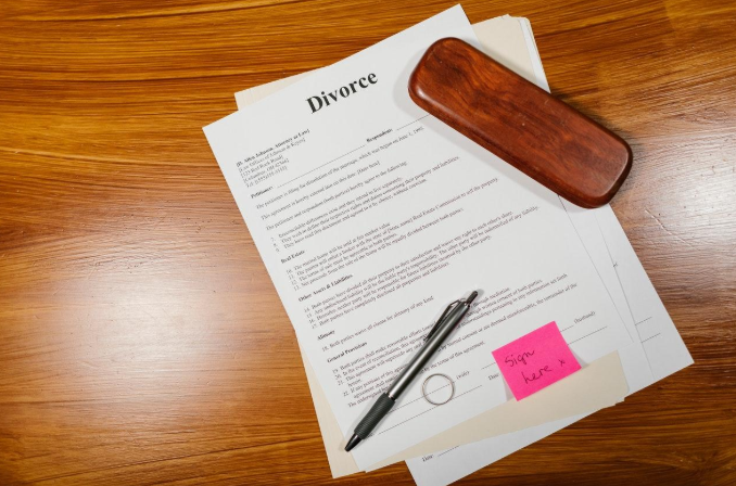 During a Divorce