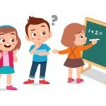 child with maths