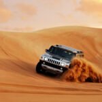 Morning Desert Safari in a 4×4 Hummer