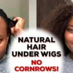 How To Flatten Hair For Wig Without Braids