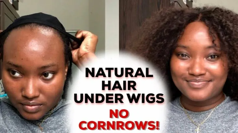 How To Flatten Hair For Wig Without Braids