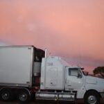 Truck companies transport products