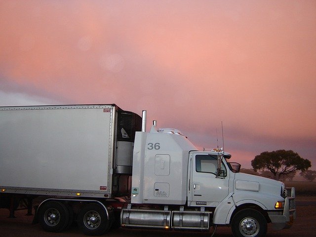 Truck companies transport products