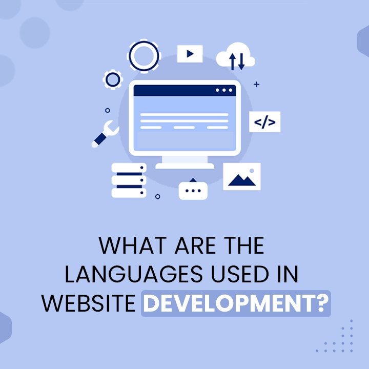What are the languages used in website development