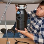 garbage disposal installation