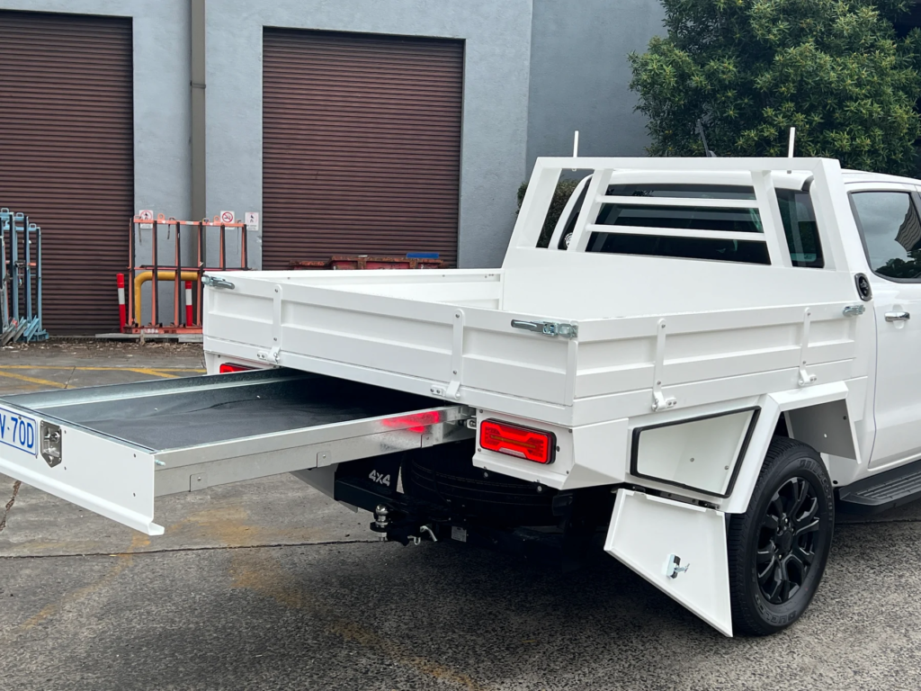 How much to fit an aluminium tray on ute