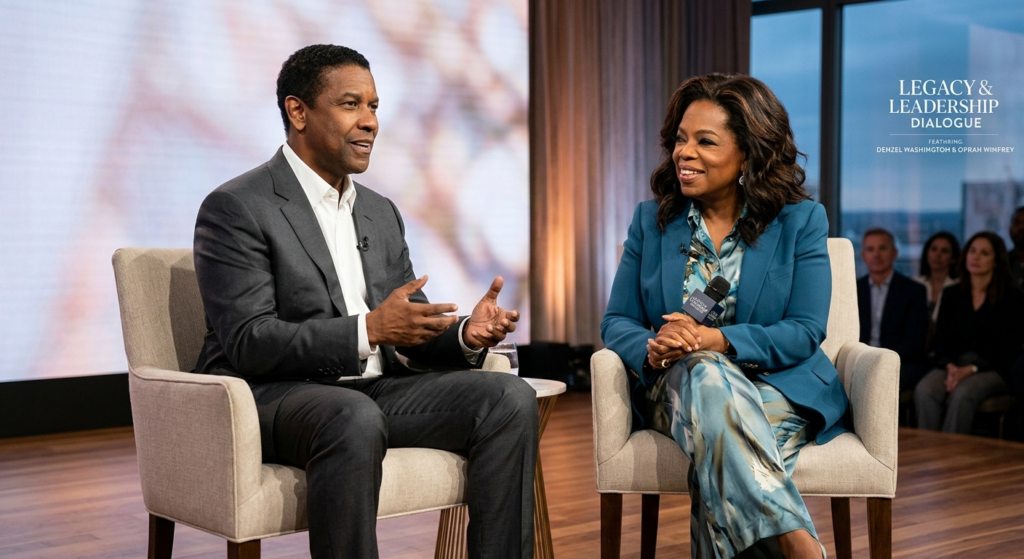 Denzel Washington and Oprah Winfrey Denzel Washington and Oprah Winfrey